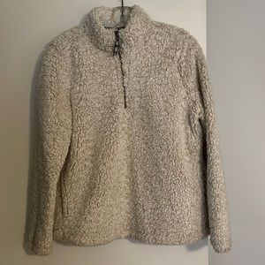 Quarter Zip Sherpa Pullover